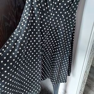 Black and White Polka Dot Dress